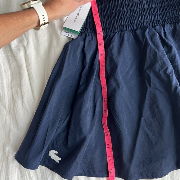 Navy Blue Lacoste Tennis Skirt size 34 (US Size XS-S) - Picture 8 of 9